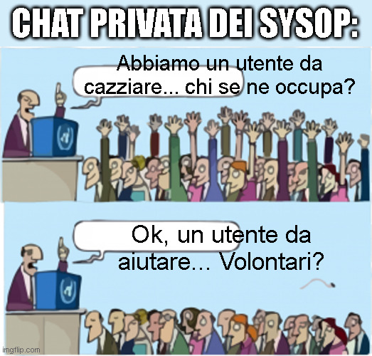 chat privata admin di wikipedia